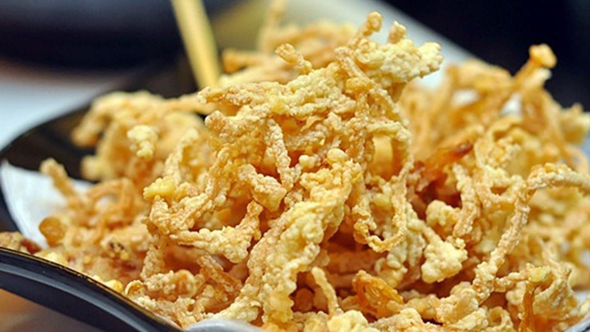 Jamur Enoki Crispy