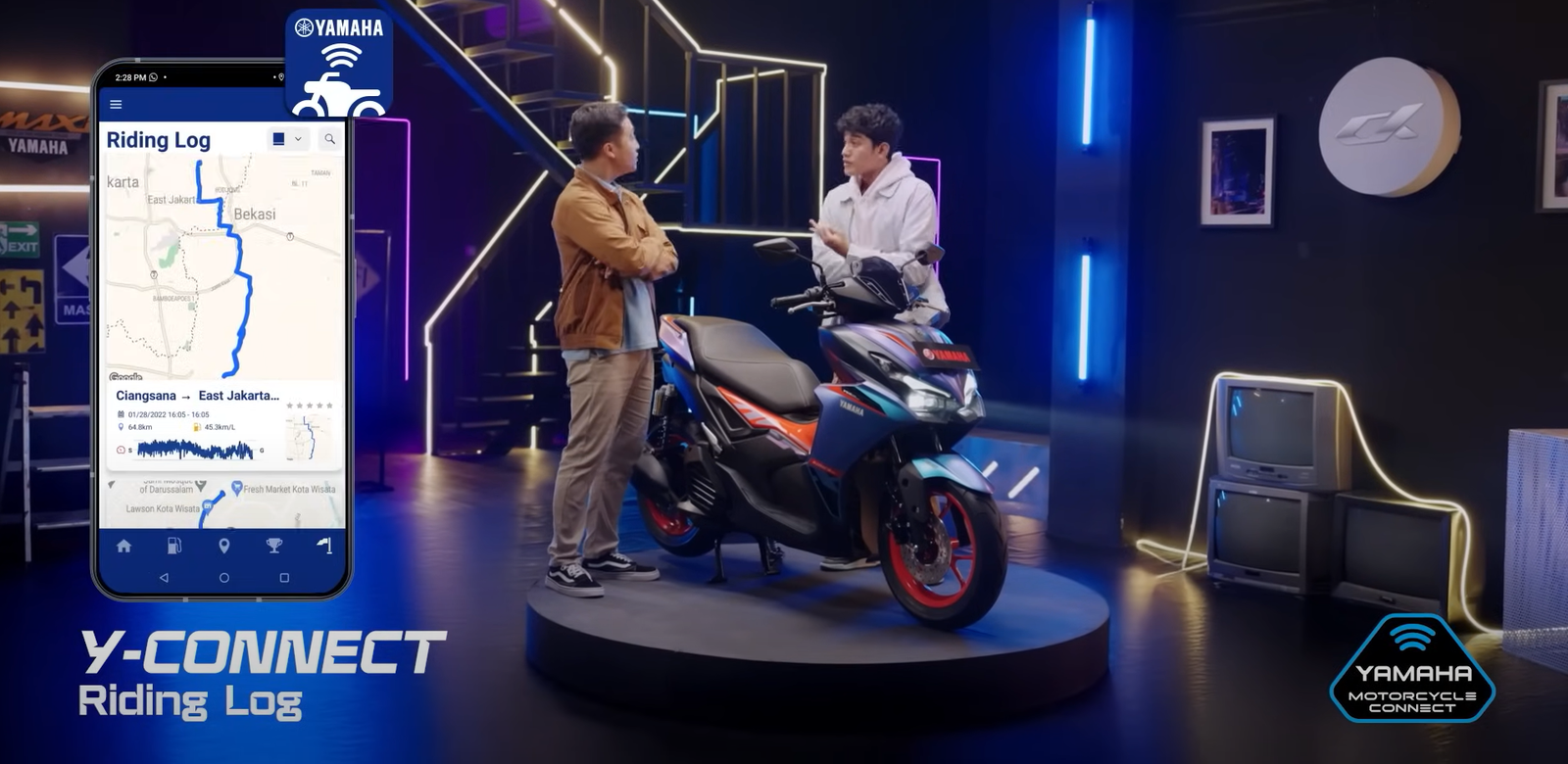 Aplikasi Y-ON Yamaha
