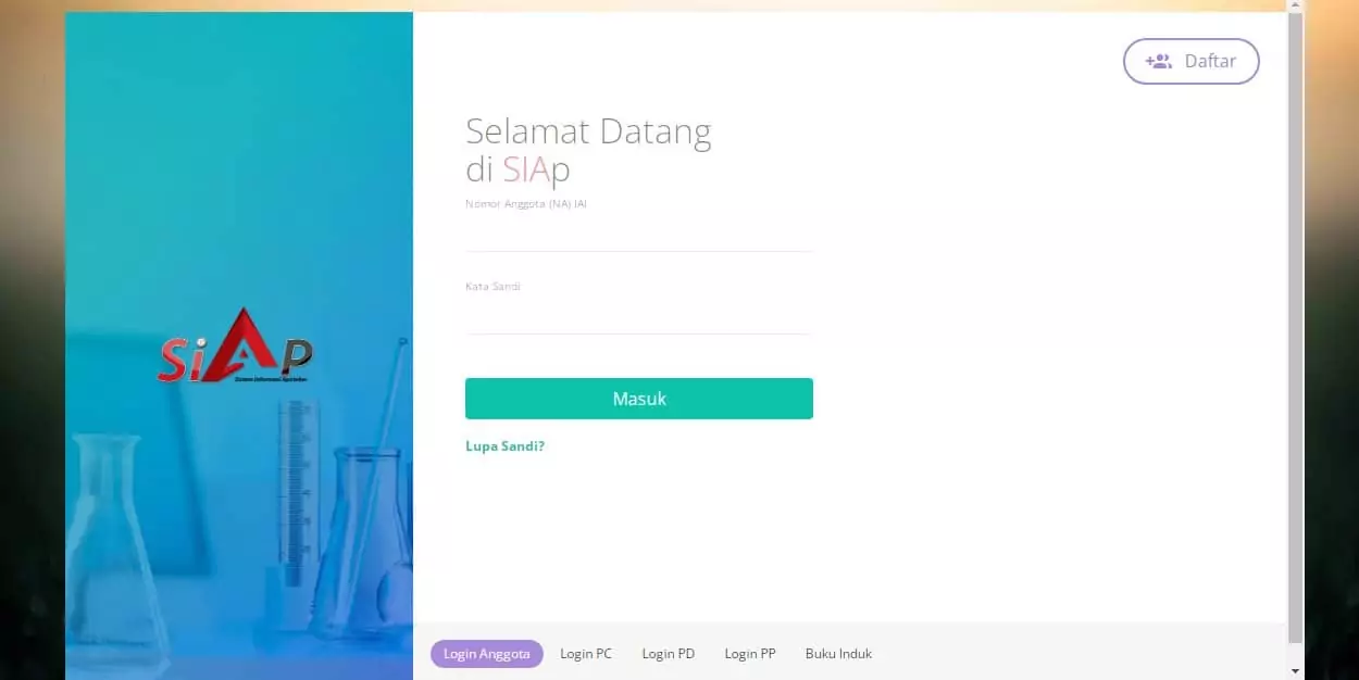 Aplikasi SIAP DAN